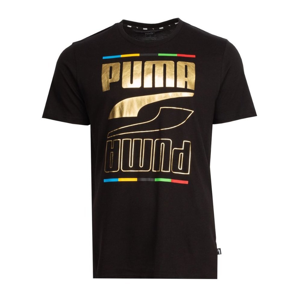 PUMA Mens Rebel Tee 5 Continents